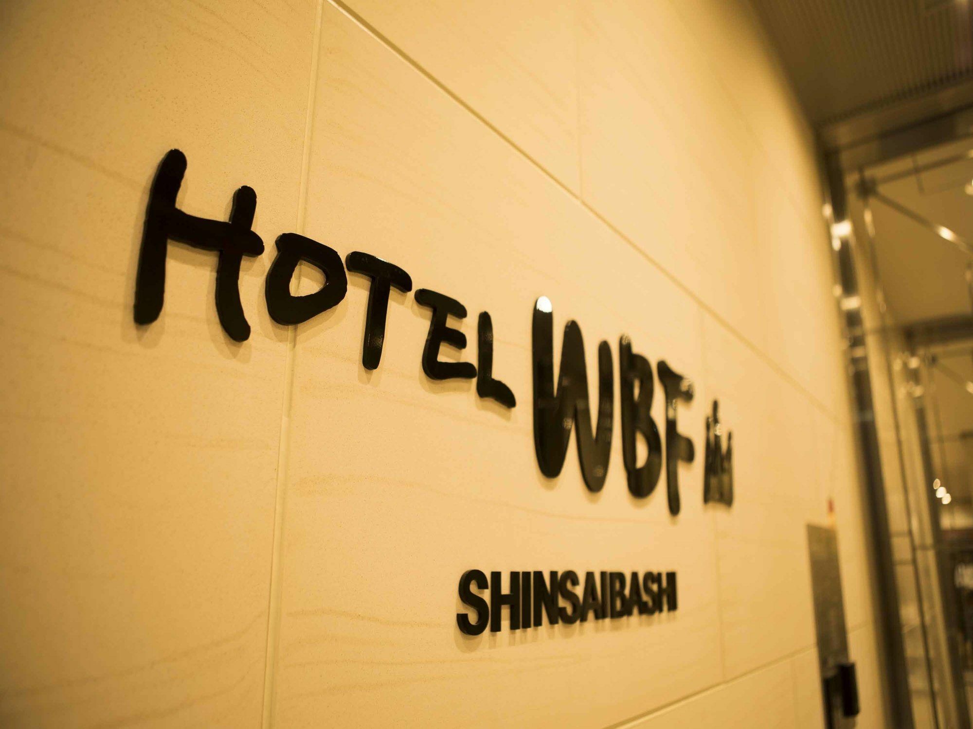 Hotel Wbf Shinsaibashi Osaka Exterior foto